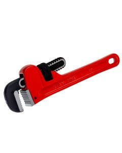 8“ Heavy-Duty Straight Cast-Iron Pipe Wrench (1 Pack)